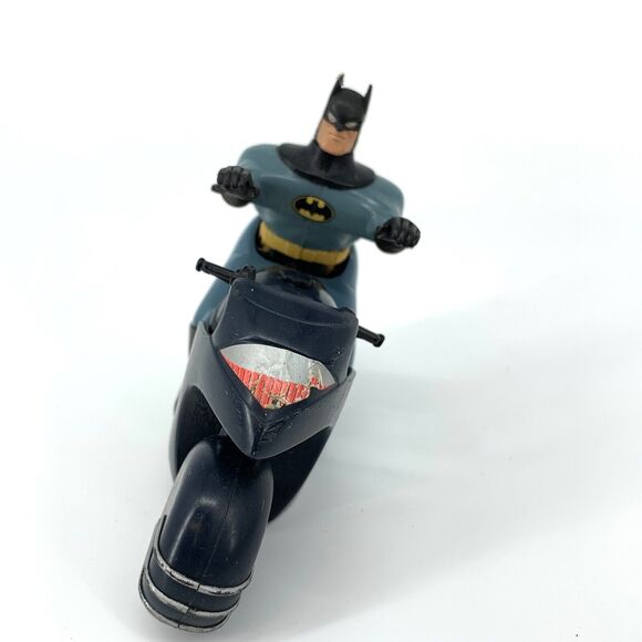 Batcycle 1992 DC Comics Kenner Bat Motorcycle Batman the Animated Series - Picture 4 of 8